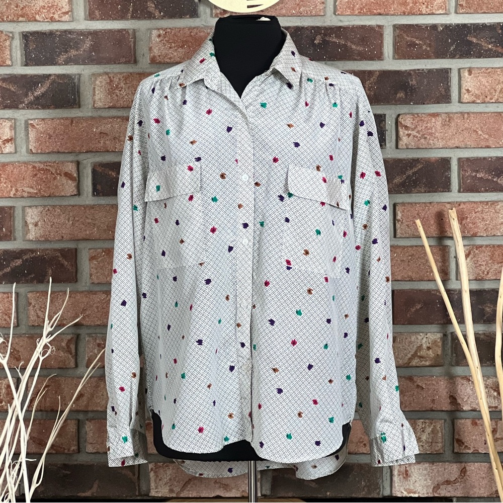 Vintage Partners by Mervyn’s Print Blouse